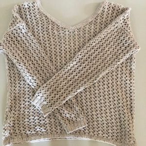 Gilly Hicks Sweaters - Knitted gray sweater Gilly Hicks Sweaters - Knitted gray sweater